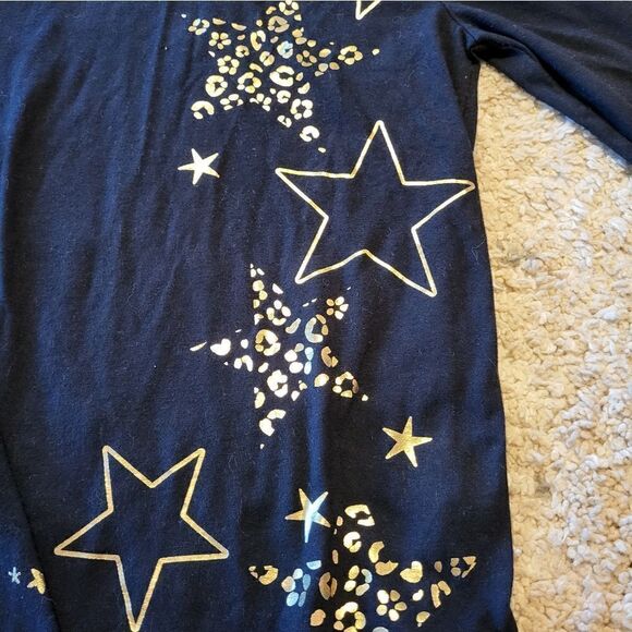 Cat & Jack black and gold stars matching outfit - Picture 3 of 7